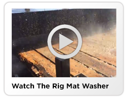 swamp mat cleaning before and after picture