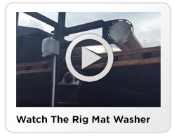 swamp mat cleaning before and after picture